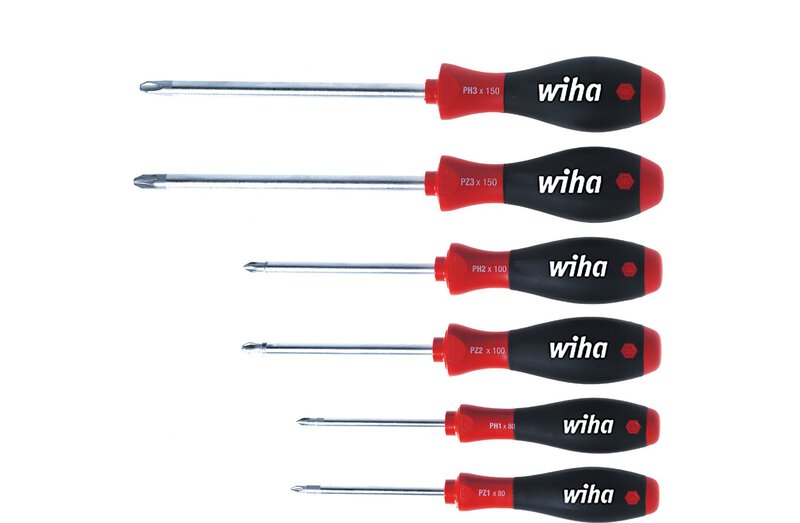 Screwdriver set SoftFinish® Phillips, Pozidriv 6 pcs. (26146) #1