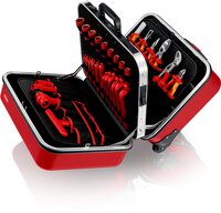 Werkzeugkoffer "BIG Twin Move RED" Elektro Kompetenz, 42-teilig #thumbnail-8