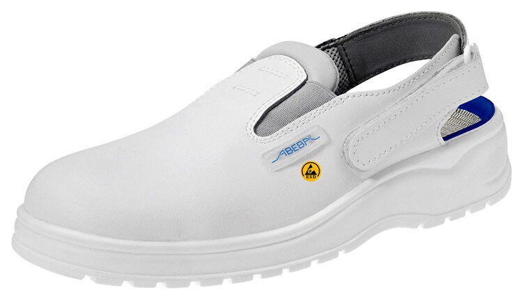 Chaussures de sécurité ESD light, Clog blanc, pointure 47 #zoom-1