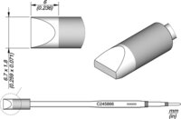 Lötspitze meißelförmig, 6,6 x 1,8 mm, C245866 #thumbnail-1