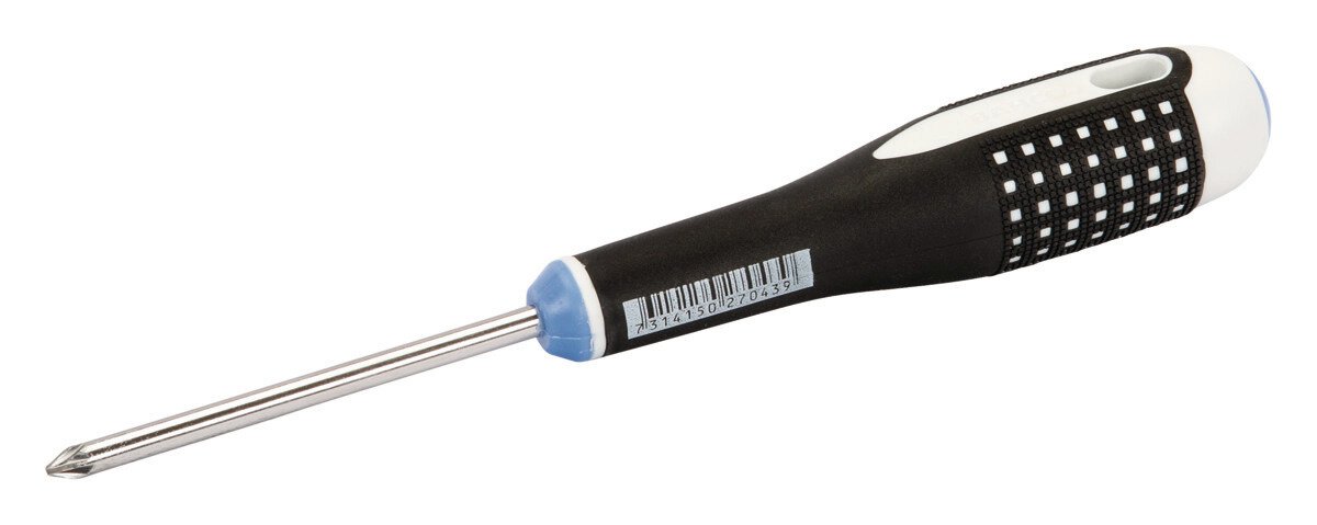 ERGO™ Pozidriv Schraubendreher aus Edelstahl, mit 3-Komponentengriff, PZ0 × 60 mm #zoom-1