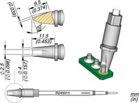 Lötspitze R245, Pin-Connector, Ø 2,5 mm, R245011 #thumbnail-1