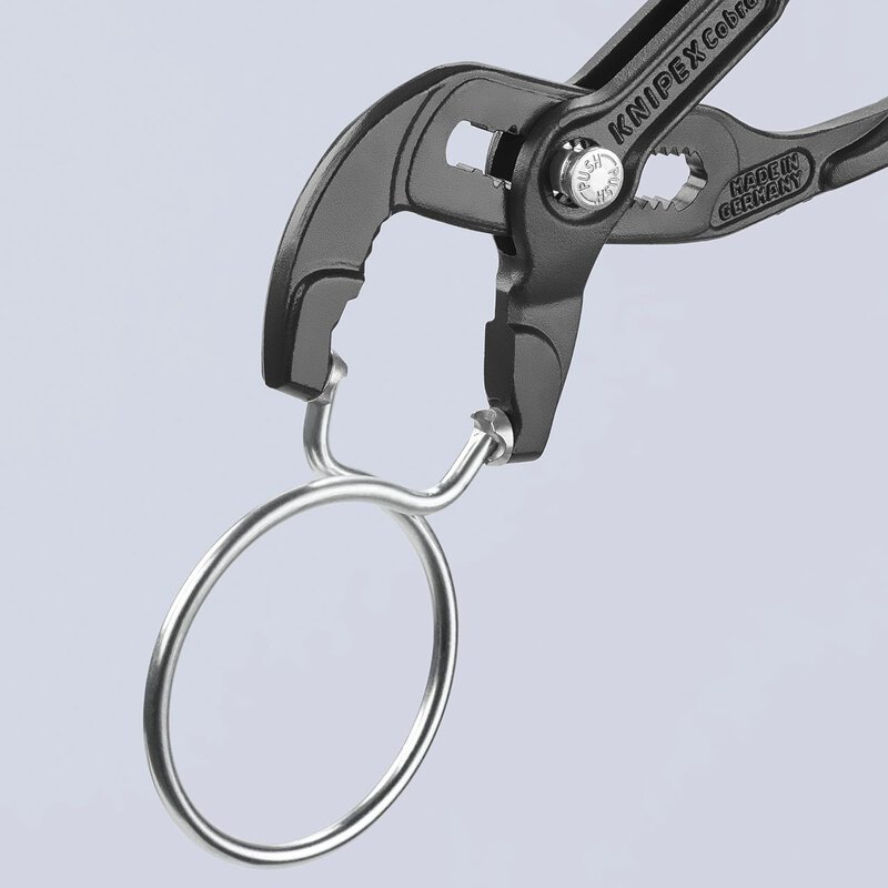 Federbandschellenzange, grau atramentiert, 180 mm #10