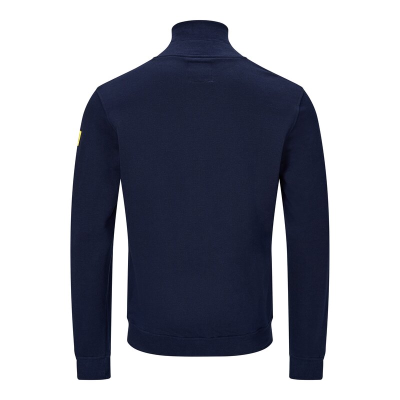 ESD Sweatjacke mit Zipper, marine blau, L, Comfort-Fit #6