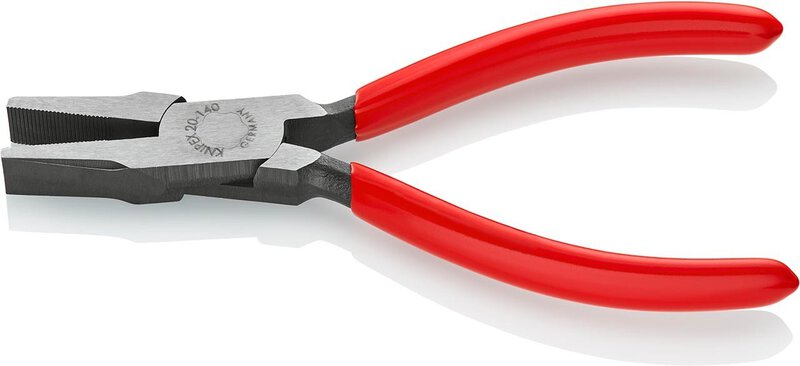 Flat nose pliers, black atramentized, 140 mm #2