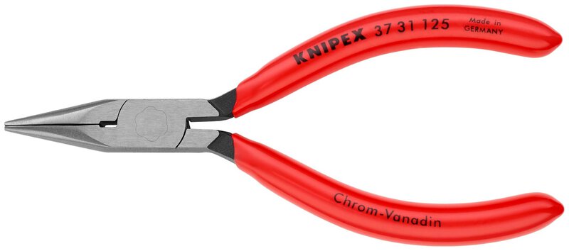 Greifzangen, für Feinmechanik, schwarz atramentiert, 125 mm #3