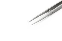 20AS Precision tweezers, fine, straight, inside serrated tips , 108 mm #thumbnail-2