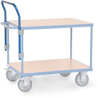 Schiebebügel anschraubbar, höhenverstellbar, passend für MultiVario-Tischwagen 2400, 2420, 2440 #thumbnail-1