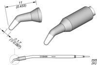 Soldeerstift conisch, gebogen, D: 1,7 mm, C130409 #thumbnail-1