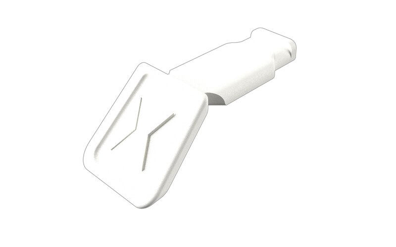 ColorCode clips, wit, 10 stuks #1