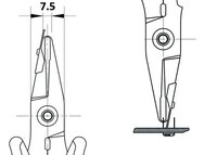 Vornschneider,einstellbar, 5mm Stahlstärke #thumbnail-2