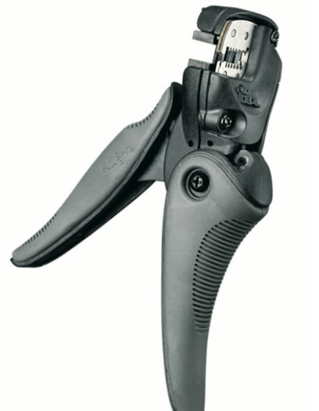 Ergo-Elite Stripmaster statief alleen met parallelle grijper pad set voor draadstripper