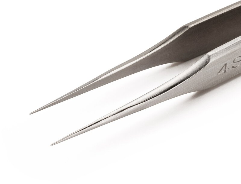 Weller Erem 4SASL Precision Tweezers with Very Pointed Tips with Stainless Steel #2