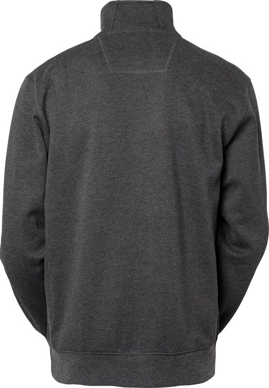 Felpa Webber con mezza zip, Uomo, Grigio scuro, 3XL #3