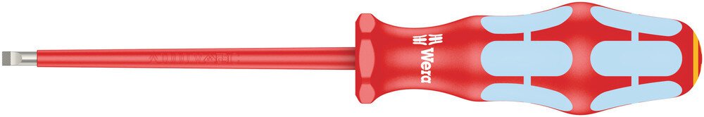 VDE-isolierter Schlitz-Schraubendreher, Edelstahl, 0,8 x 4 x 100 mm #zoom-1