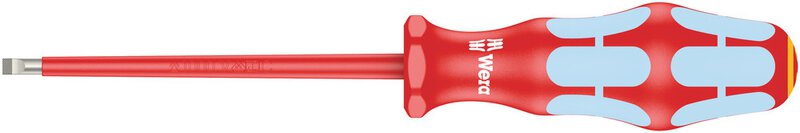 VDE-isolierter Schlitz-Schraubendreher, Edelstahl, 0,8 x 4 x 100 mm #1