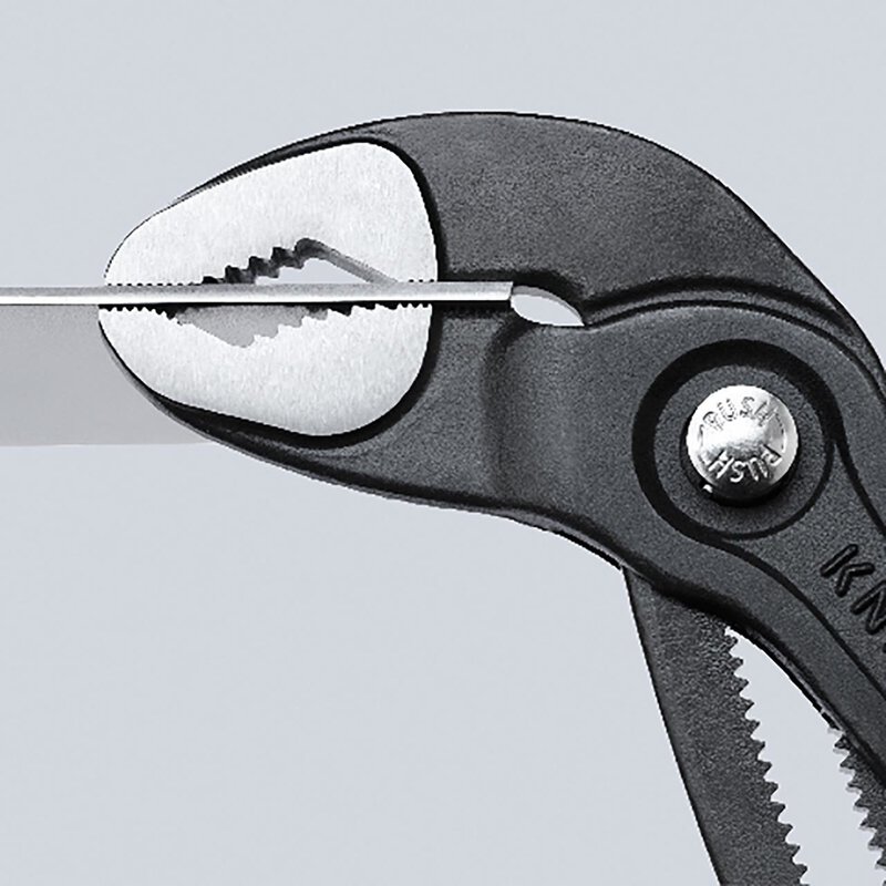 Cobra® high-tech water pump pliers, gray atramentized, wrench size 46 mm, 250 mm #11