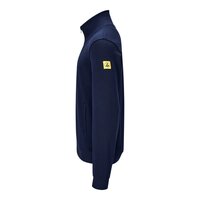 ESD Sweatjacke mit Zipper, marine blau, L, Comfort-Fit #thumbnail-3