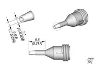 Dysza rozlutownicza do czyszczenia podkładki, śr.: 0,6 mm #thumbnail-1
