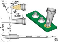 Soldering tip R470, pin connector, Ø 4 mm, R470032 #thumbnail-1
