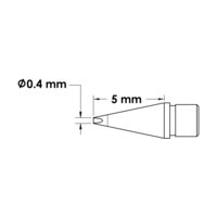 MicroFine Lötspitze meißelförmig, 0.4x5mm, 700 Serie #thumbnail-3