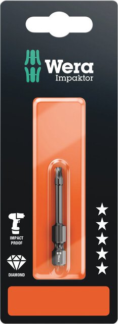 Vierkant slagbit 868/4 IMP DC SB, 50 mm, diverse maten