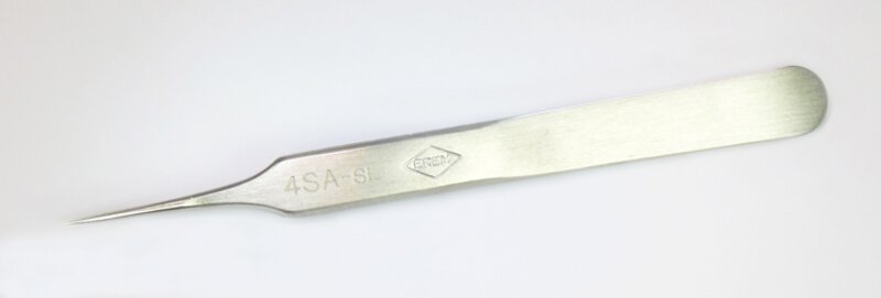 Weller Erem 4SASL Precision Tweezers with Very Pointed Tips with Stainless Steel #5