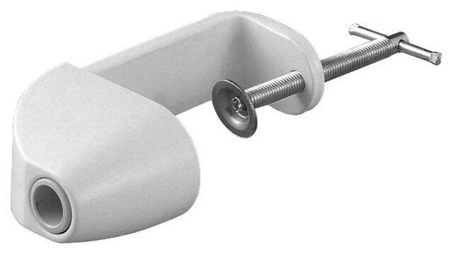 Metal screw mounting type AN, light grey
