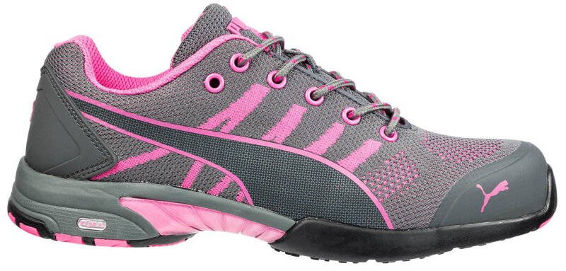 chaussures de sécurité S1, femmes, PUMA SAFETY, CELERITY KNIT PINK LOW, gris #1