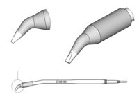 Soldeerstift beitelvormig, gebogen, 1,2 x 0,7 mm, C130404 #thumbnail-2