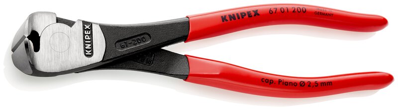 Kraft-Vornschneider mit Kunststoff überzogen, schwarz atramentiert, 140 mm (SB-Karte/Blister) #2