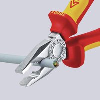 Combination pliers, insulated, with multi-component sleeves, VDE tested, chrome-plated, 160 mm (SB card/blister) #thumbnail-3