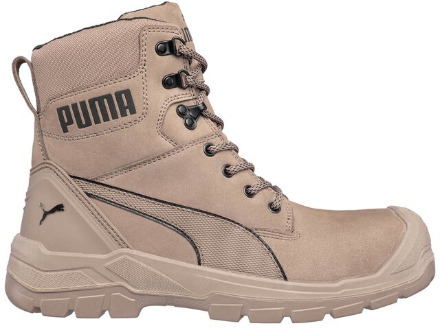 Sicherheitsschuhe S3, PUMA SAFETY, CONQUEST HIGH, grau