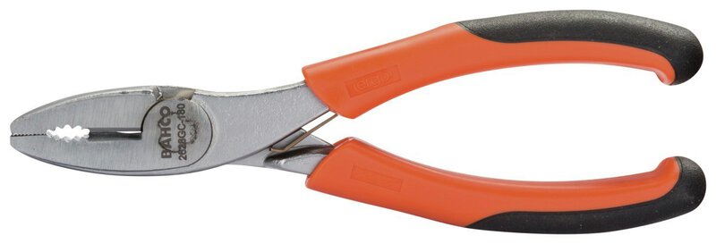 ERGO™ Combination pliers with two-component handle, chrome-plated, 180 mm, industrial packaging #3