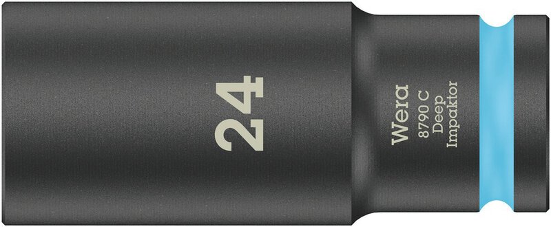Impaktor Deep Steckschlüsseleinsatz mit 1/2"-Antrieb 8790 C, 24 x 83 mm #1