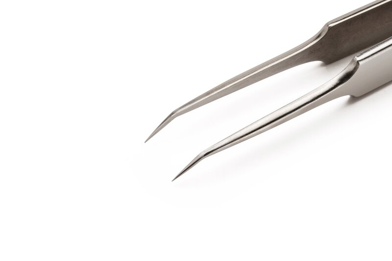 Weller Erem 5BSA Precision Tweezers, Curved 30° Relieved Pecial Stainless Steel Nonmagnetic  Non-Rusting  Acid-Proof Heat-Resistant #2