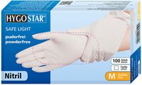 Hygostar gants nitrile SAFE PREMIUM, blanc, taille S, non poudré #thumbnail-2