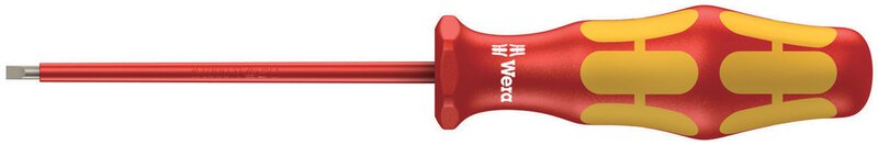 Insulated slotted screwdriver, 0.4 x 2.5 x 80 mm #1