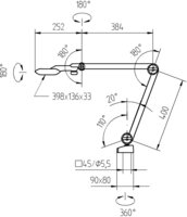 Lampe à rampe TANEO TND 1400/940/D - 23 W / 1500 lm #thumbnail-2