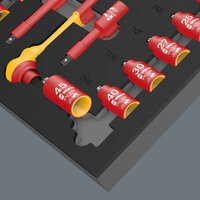 Schaumstoffeinlage 8007 B VDE Zyklop VDE Knarre Set 1, 3/8", 28-teilig #thumbnail-3