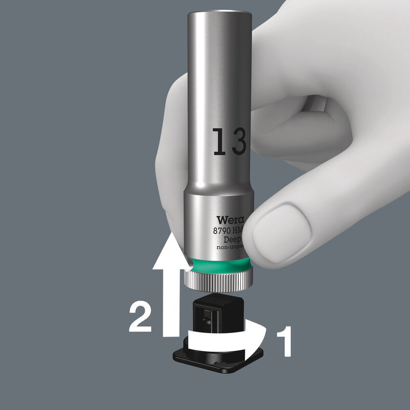 Jeu de douilles, entraînement 1/2", 6 pièces #8