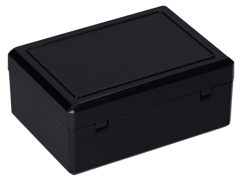 ESD stacking box with hinged lid, internal dimensions: 106 x 75 x 46 mm #2