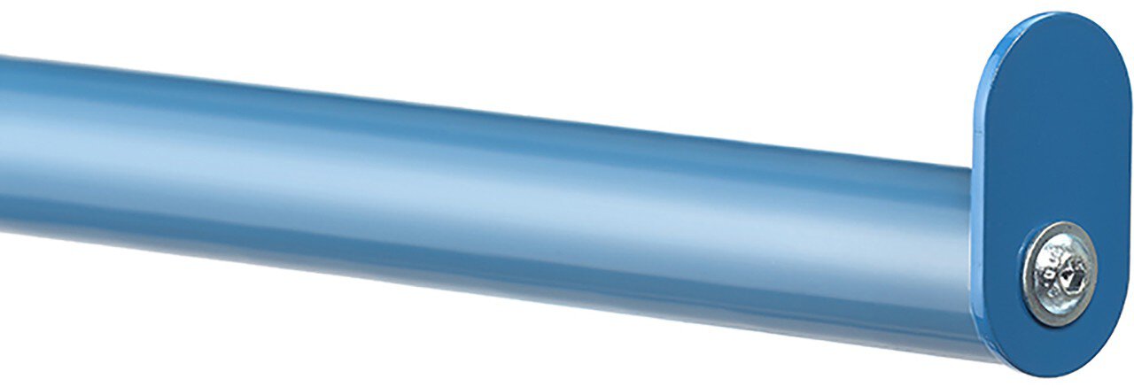 Braccio di supporto con tubo in PVC e protezione antiribaltamento, 370 mm #zoom-1