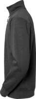Felpa Webber con mezza zip, Uomo, Grigio scuro, 3XL #thumbnail-4