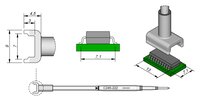 Panne à dessouder Tunnel 7,1 x 13 mm #thumbnail-1