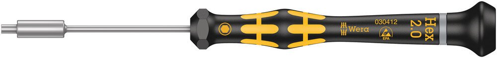 Clé à douille ESD Kraftform Micro, ouverture de clé 2 x 60 mm #zoom-1
