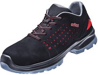 ESD lage schoen SL 30 rood 2.0, S1, Sportline, unisex, zwart/rood, maat 46 #thumbnail-1