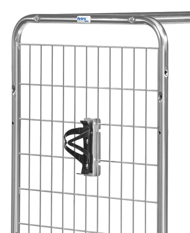 Flaschenhalterung zum Einhängen für Kommissionierwagen 28er