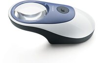 Beleuchtete Standlupe powerlux, 5x, 20 dpt., D=58 mm, 8000K, kaltweiß #thumbnail-2