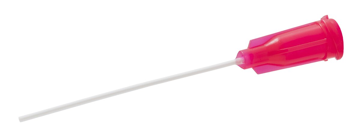 Doseernaald 1,5", flexibel, gauge 25, rood, flexibel, recht #zoom-1